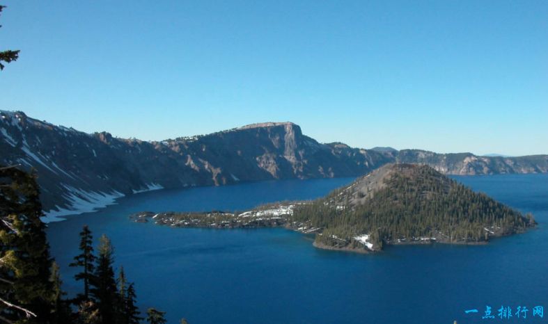 世界十大最深的淡水湖：火山口湖