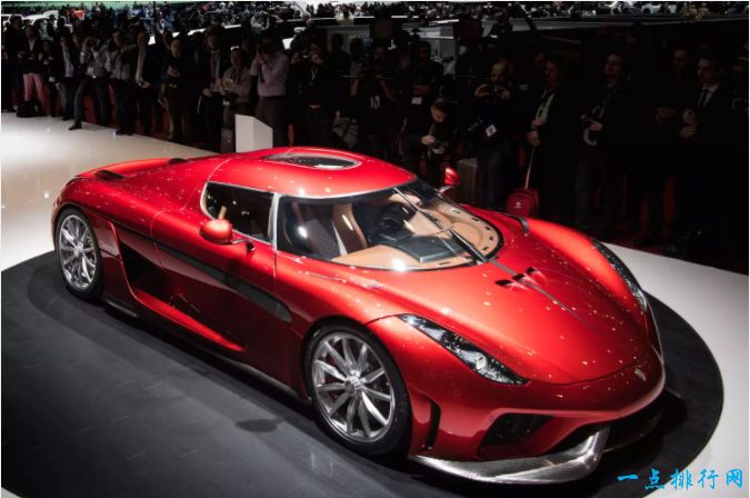 柯尼赛格REGERA - 190万美元