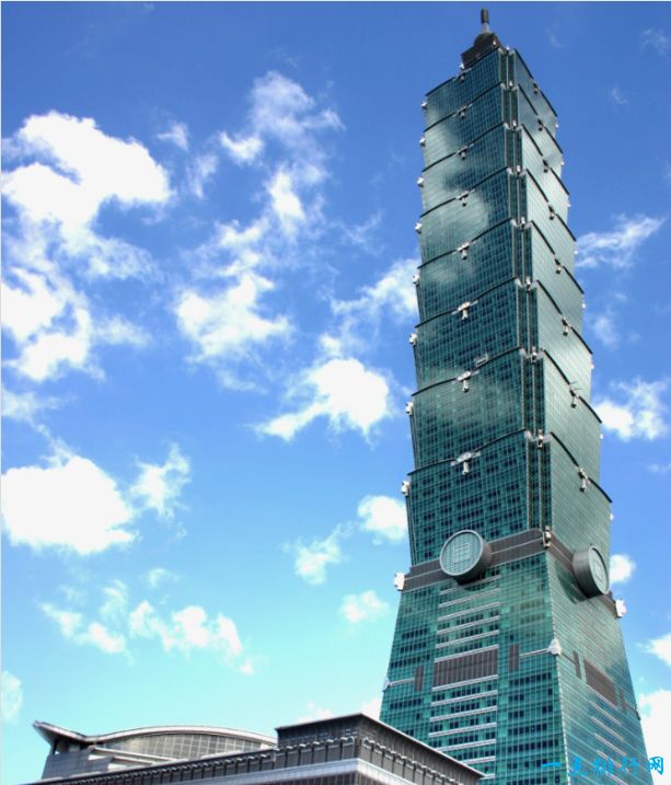 世界十大最壮观的摩天大楼：台北101