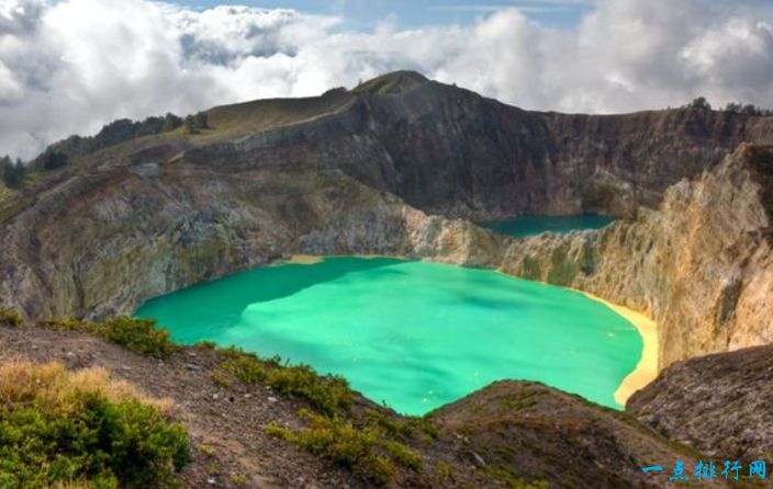 印度尼西亚克里穆图火山湖