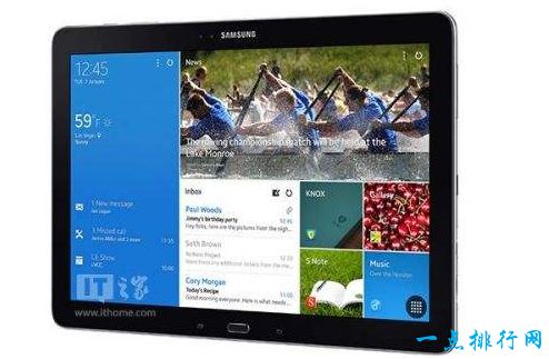 世界十大畅销平板电脑：三星 Galaxy Note Pro 12.2