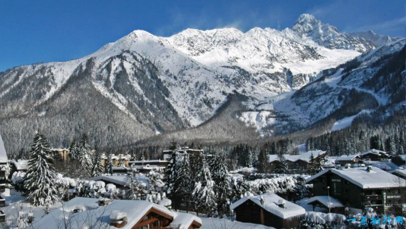 世界十大最受欢迎的滑雪胜地：法国夏蒙尼