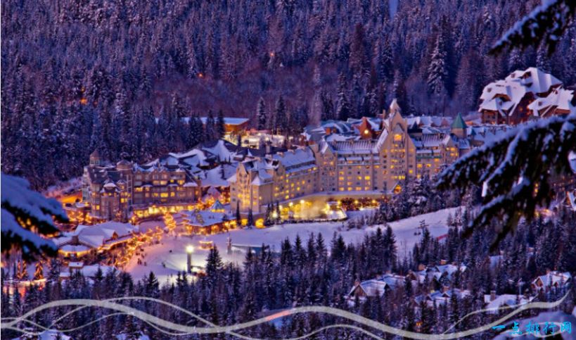 世界十大最受欢迎的滑雪胜地：不列颠哥伦比亚省惠斯勒