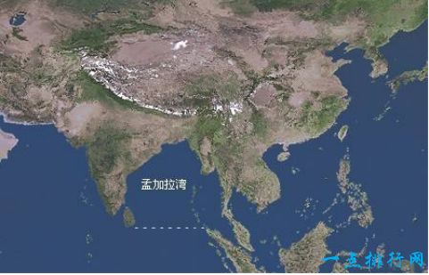 世界最大的海湾 孟加拉湾面积达217万平方公里