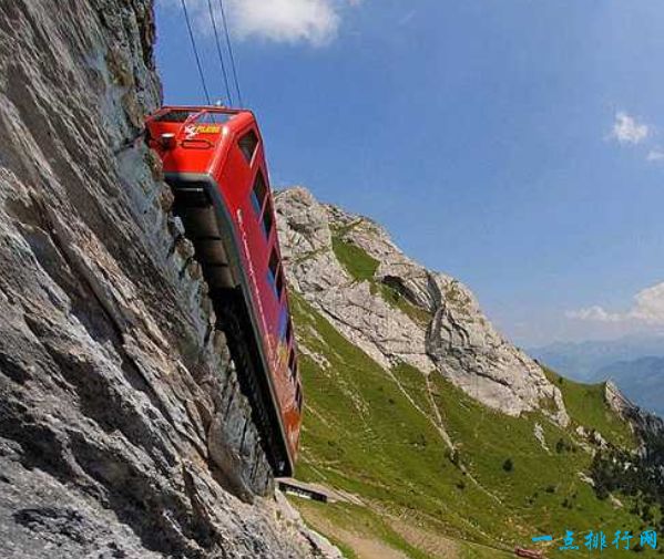 世界上最陡峭的铁路 120年零事故